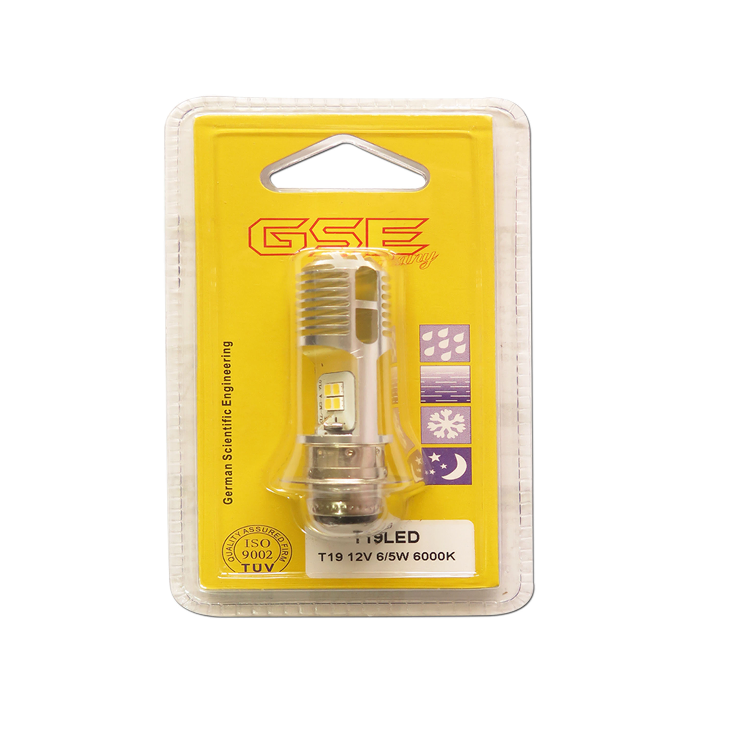 T19 LED 12V 6/5W 6000K GSE GERMANY